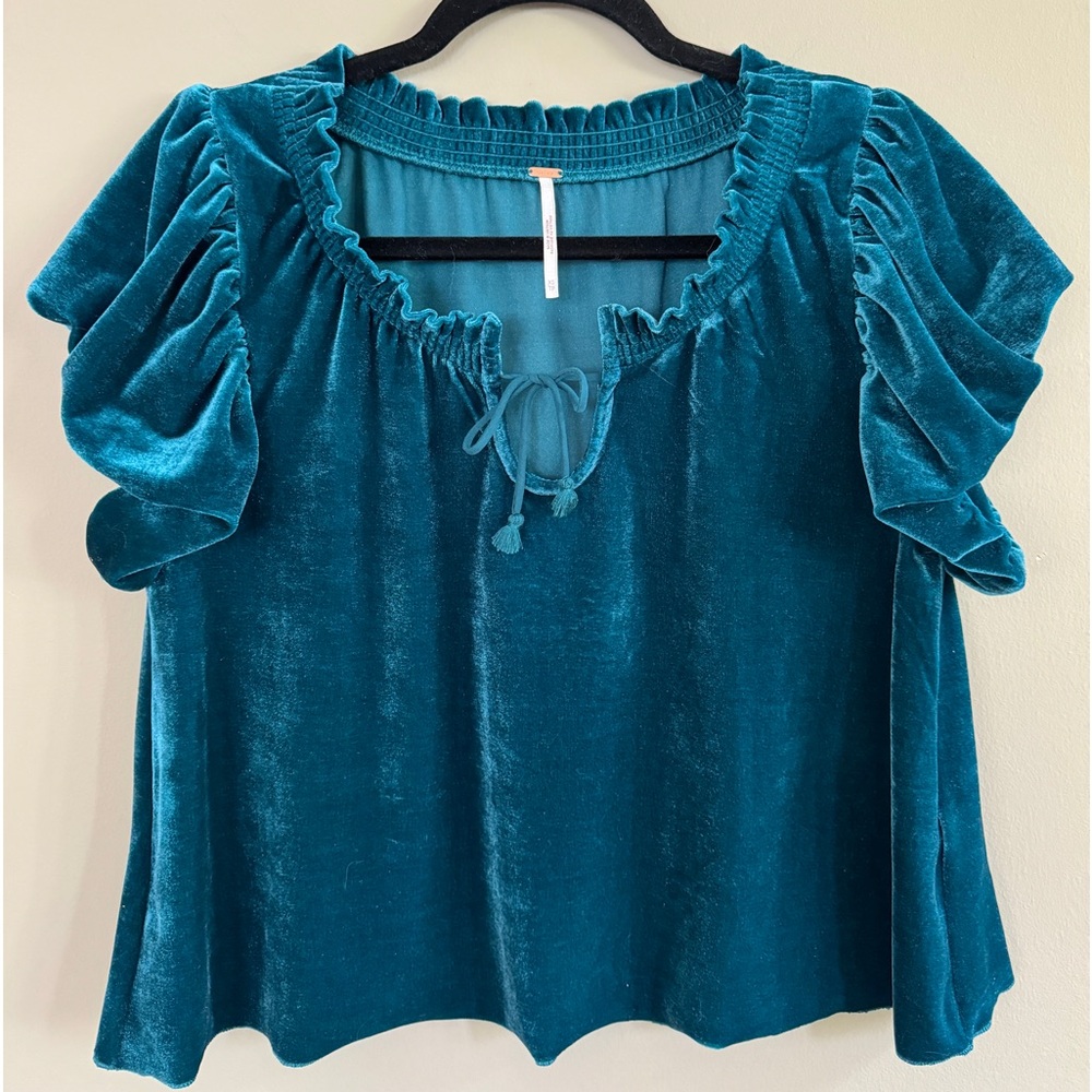 Free People Velvet Top - Picture 2 of 6